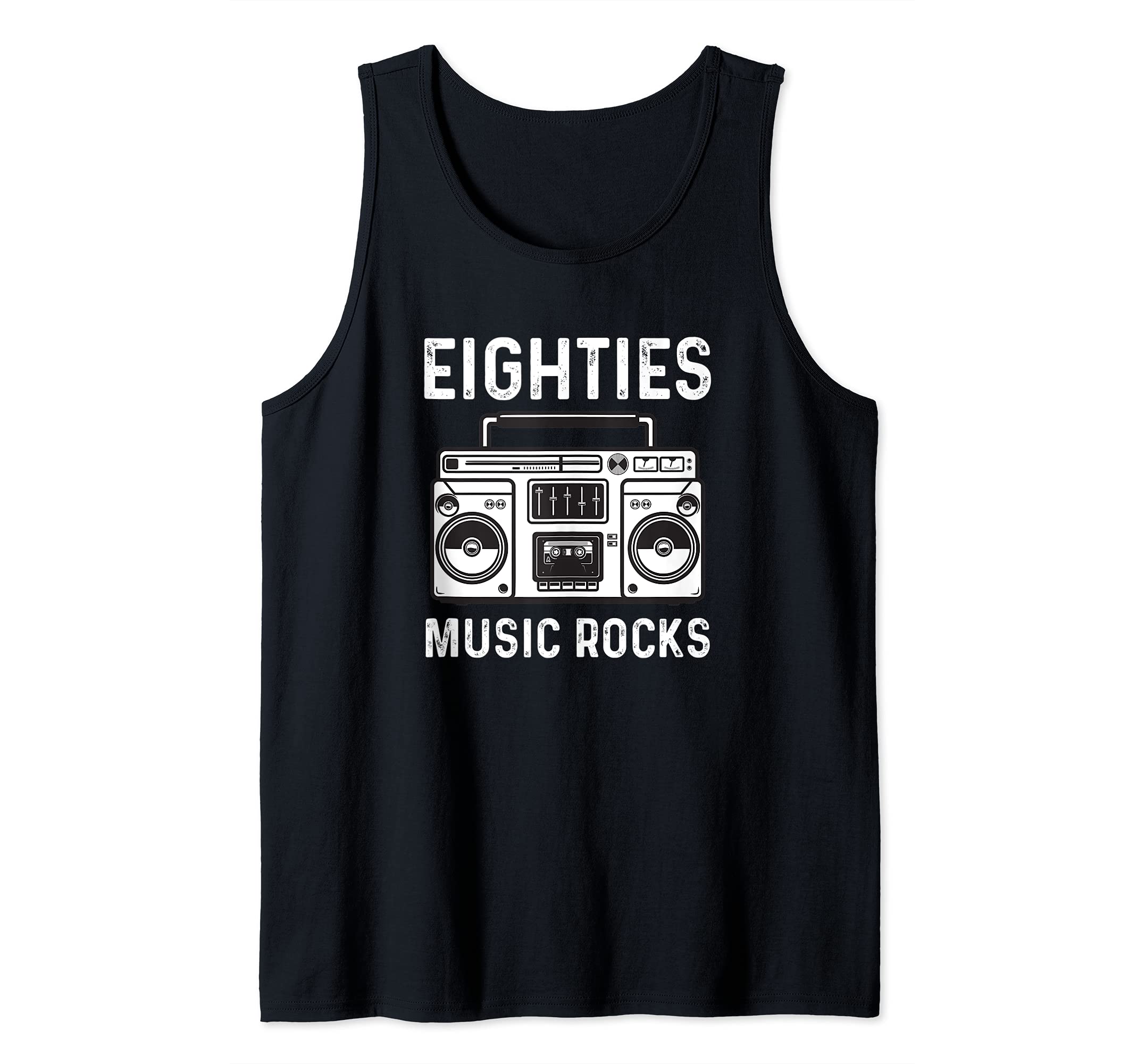 Eighties Music Rocks 80's Music Tank Top
