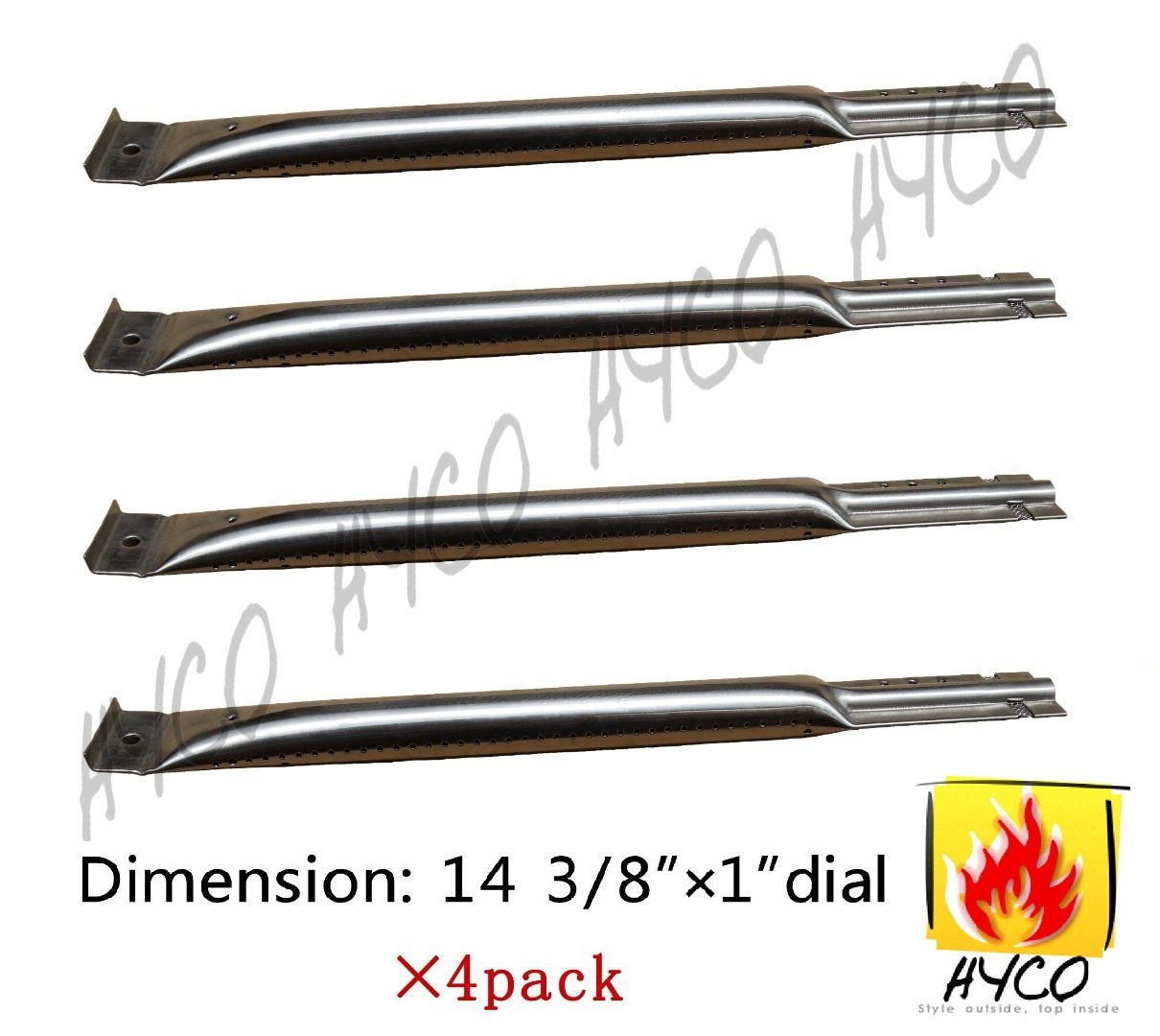 Hyco Universal Gas Grill Replacement Stainless Steel Burner for... Free