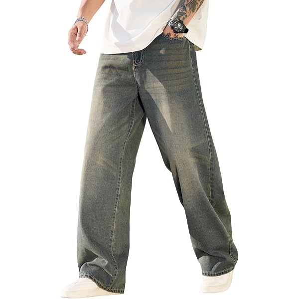 X RAY Men's Skinny Biker Jean, Comfy Flex Stretch Moto Denim Jeans