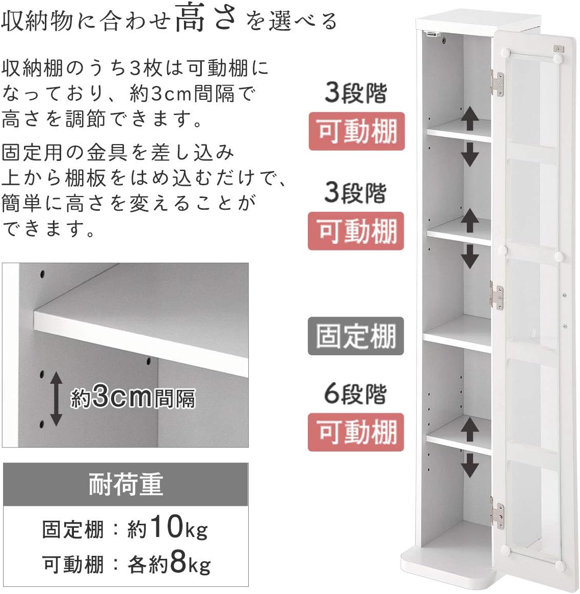 Amazon ぼん家具 完成品 書棚 本棚 Cd収納 シェルフ ディスプレイ ガラス 5段タイプ ブラック 本棚 オンライン通販