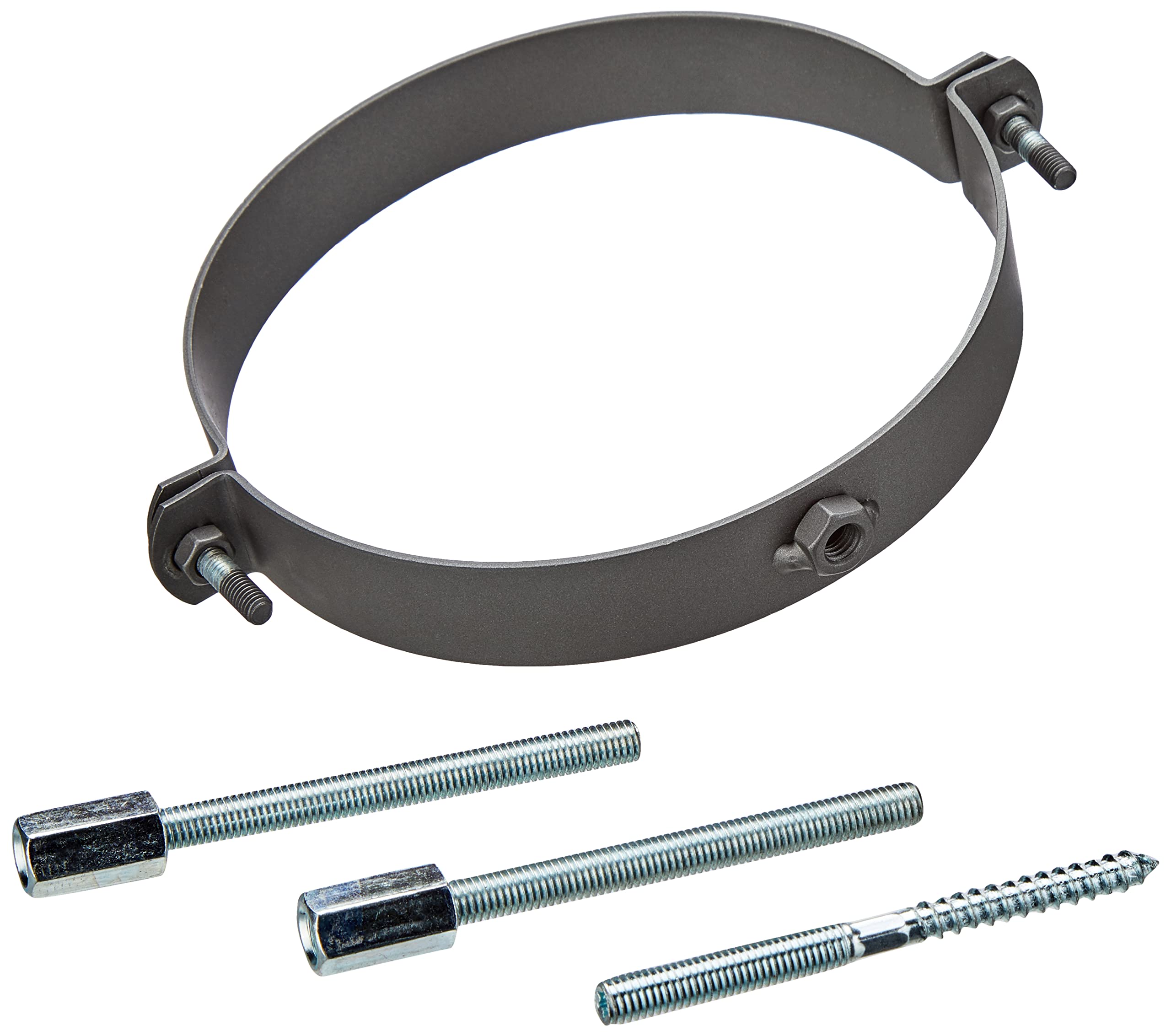 Pipe Holder Cast Grey Adjustable for 150