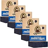 Dr. Squatch Natural Men’s Bar Soap - Cold Process Body Soap Bar with Natural Oils - Gifts for Men - Fresh Falls (5 oz, 5-Pack)