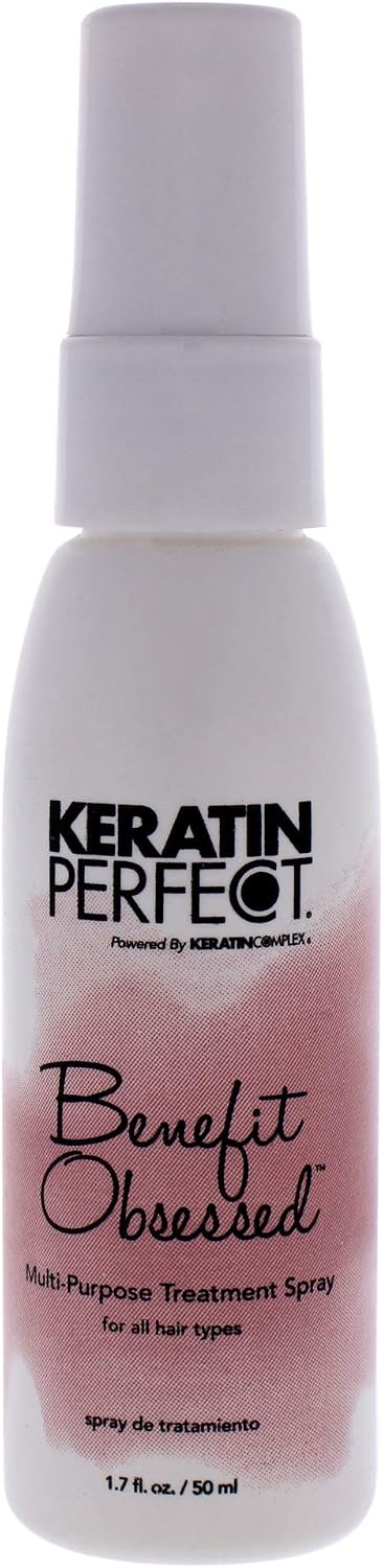 Keratin Perfect Benefit Obsessed Multi-Purpose Treatment Spray, Intensifies Color Vibrancy, Promotes Hair Strength