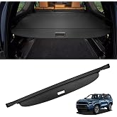 VEENJOY Cargo Cover for Toyota 4Runner 2025 2026, Retractable Trunk Cover | For 6th 4runner, Carbon Fiber Texture, Security Shielding Shade, Cargo Privacy Protection, 2025 2026 4runner Accessories