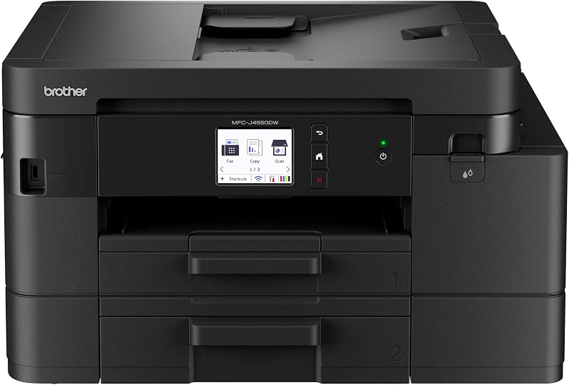 Brother MFC J4550DW Wireless A4 Inkjet All‑in‑One Printer 5 GHz Wi‑Fi USB UK