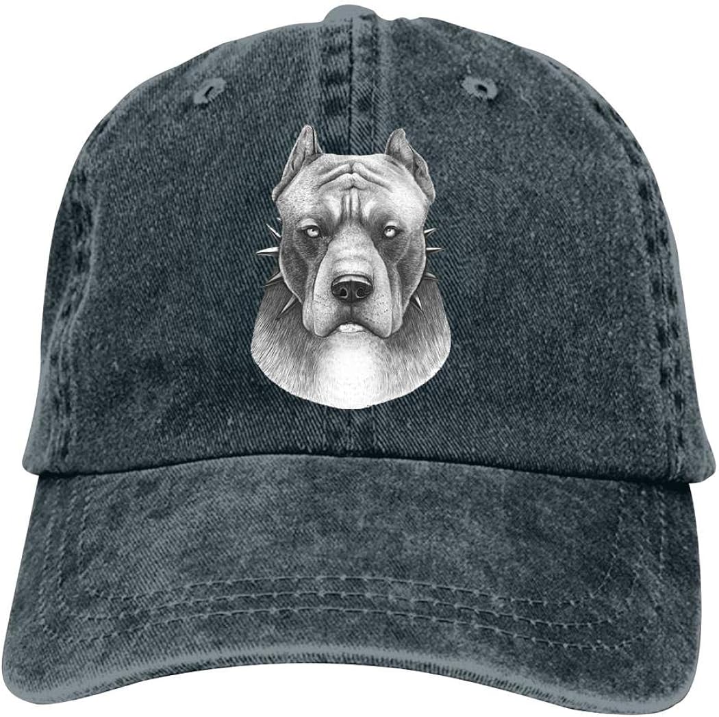 Pitbull Dog Unisex Baseball Cap Adjustable Classic Cowboy Hat Dad Hats