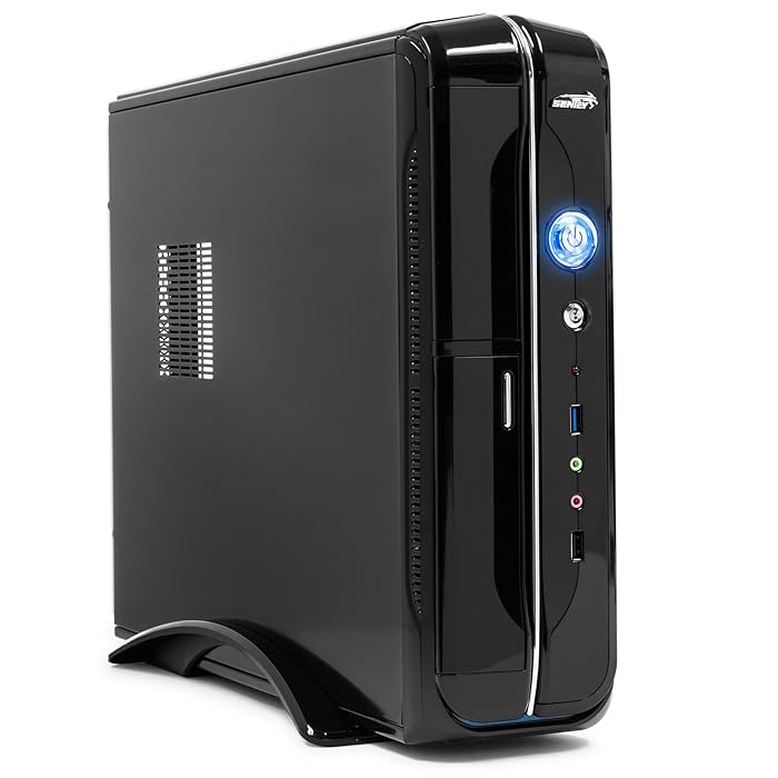 Buy Sentey Ss12420 Plus Slim Computer Case with Power Supply Bcp500om
