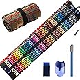 JOYSTAR Premier Colored Pencils for Adults Coloring Books, Premium Artist Pencil Set (72-Count), Handmade Canvas Wrap, Extra Accessories Included, Holiday Gift, Oil based Color Pencils