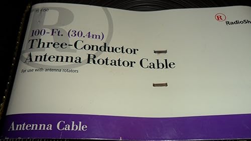 RadioShack 100-Ft. (30.4) Three-Conductor Antenna Rotator Cable in ...