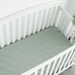 Mini Crib Sheets 4 Pack for Baby Boys