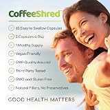 Kula Nutrition CoffeeShred - Green Coffee Bean Extract 16,000mg 60 Vegan Caps view 6