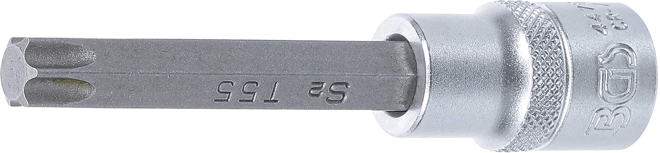BGS 4475 | Bit Socket | length 100 mm | 12.5 mm (1/2") Drive | T-Star (for Torx) T55 — image 1