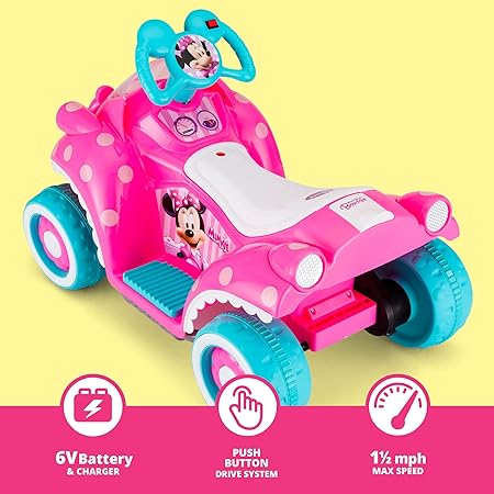 minnie mouse battery operated quad