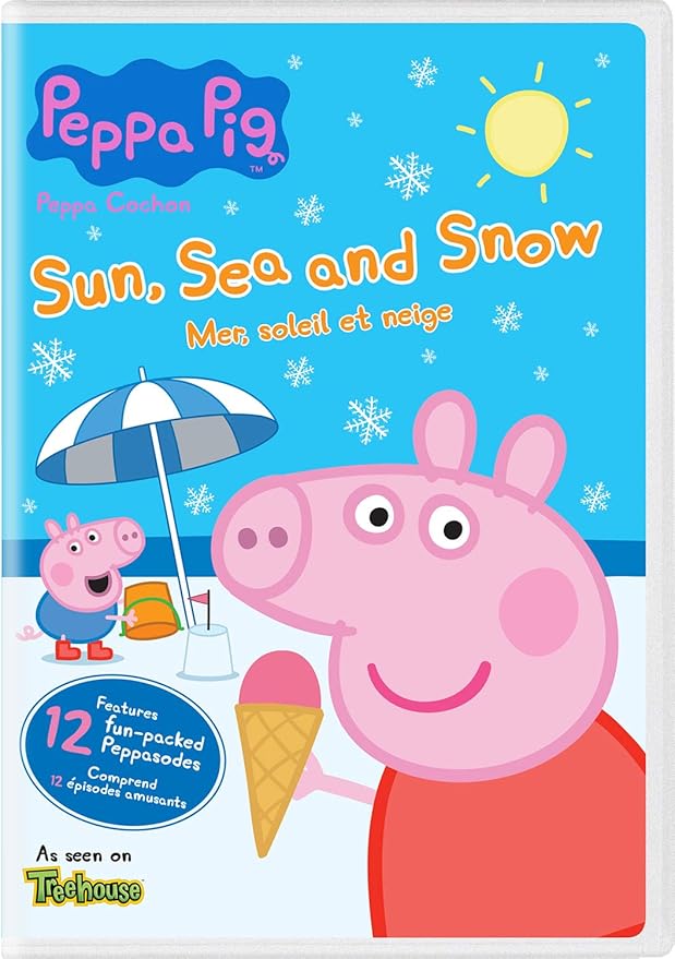 Peppa Pig Sun, Sea and Snow [Bilingual] Amazon.ca Various, Various DVD