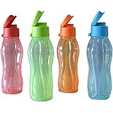 Tupperware Aquasafe Fliptop Bottle (310Ml), Set of 4