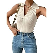 トップス melt the lady collared knit tops melt the lady collared knit tops Polo shirt