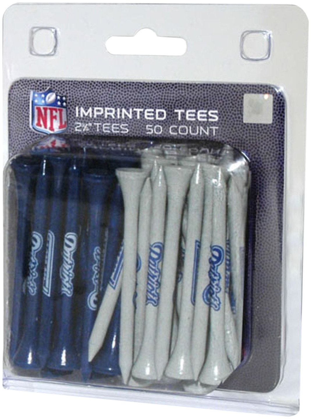 Team Golf NFL Adult-Unisex Pack of 50 Golf Tees