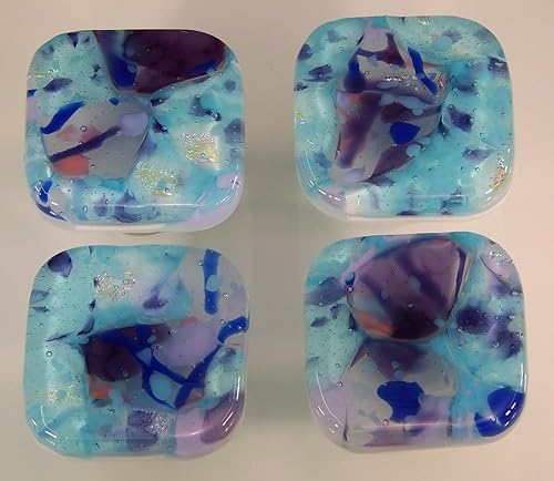 Amazon Com Art Fused Glass Cabinet Door Knobs Drawer Pulls