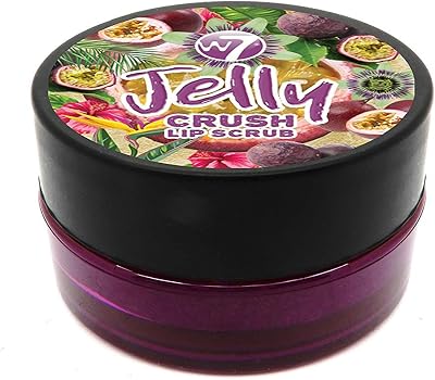 W7 Jelly Crush Lip Scrub Exfoliator 6g Passionfruit Punch Brand New