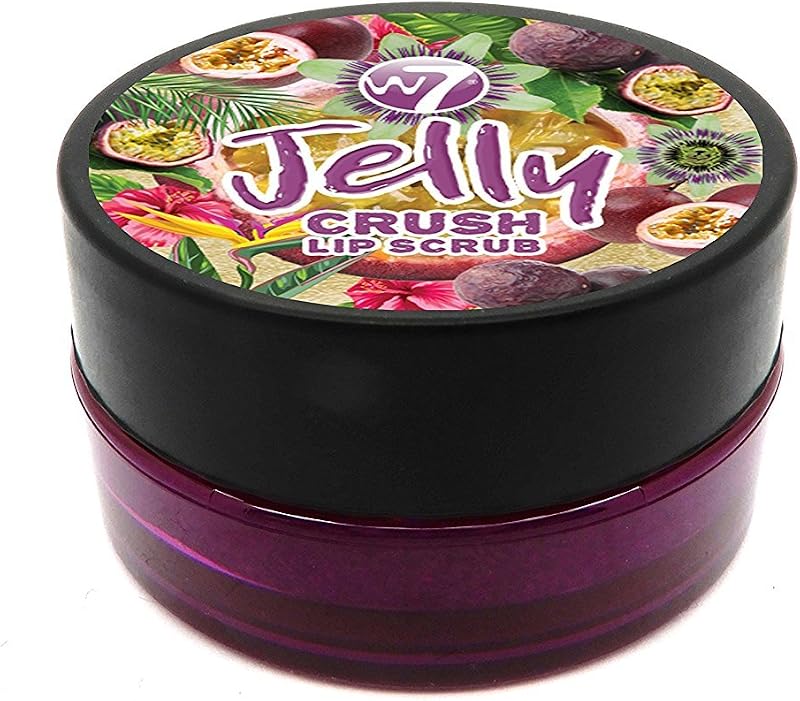 W7 Jelly Crush Lip Scrub Exfoliator 6g Passionfruit Punch Brand New