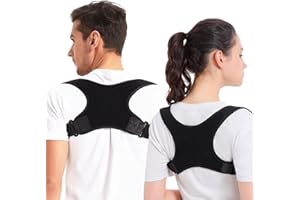 PAECEIONI Posture Corrector for Women and Men, Back Brace, Posture Corrector, Back Brace for Men Lower Back, Back Support, Breathable Shoulder Brace, Back Pain Relief, Back Straightener, Back Brace for Posture