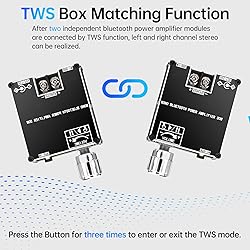 Daakro ZK-301B Bluetooth 5.3 Amplifier Board,30W