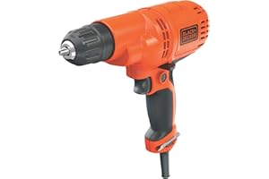 BLACK+DECKER Corded Drill, 5.5-Amp, 3/8-Inch (DR260C)