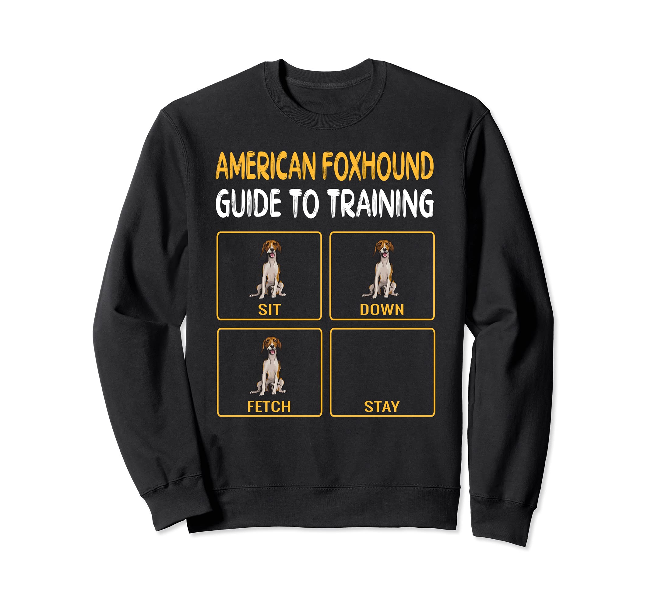 Funny American Foxhound Guide To Training Dog Obedience Sweatshirt