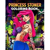 Stoner Coloring Book: Funny Weed Coloring Page for Adults, Trippy & Psychedelic Art for Stress Relief and Relaxation