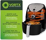 Tower T17021 4.3L Air Fryer, Rapid Air Circulation, 1500W, Black view 3