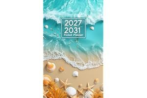 2027-2031 pocket calendar: 5 Year Monthly Pocket Planner ( January 2027 to December 2031 )