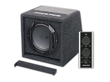 Alpine SWE-Sound-System für Kfz, Schwarz