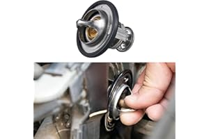 UZZH Engine Thermostat for Car, High Performance Termostato, Automotive Replacement Engine Coolant Thermostats 19301-PAA-306 19301-PLC-315 Compatible with Honda Accord Civic CRV CRZ Insight Odyssey