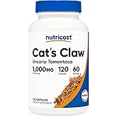 Nutricost Cat's Claw 1000mg, 120 Capsules - Vegetarian Caps, Non-GMO and Gluten Free, 60 Servings