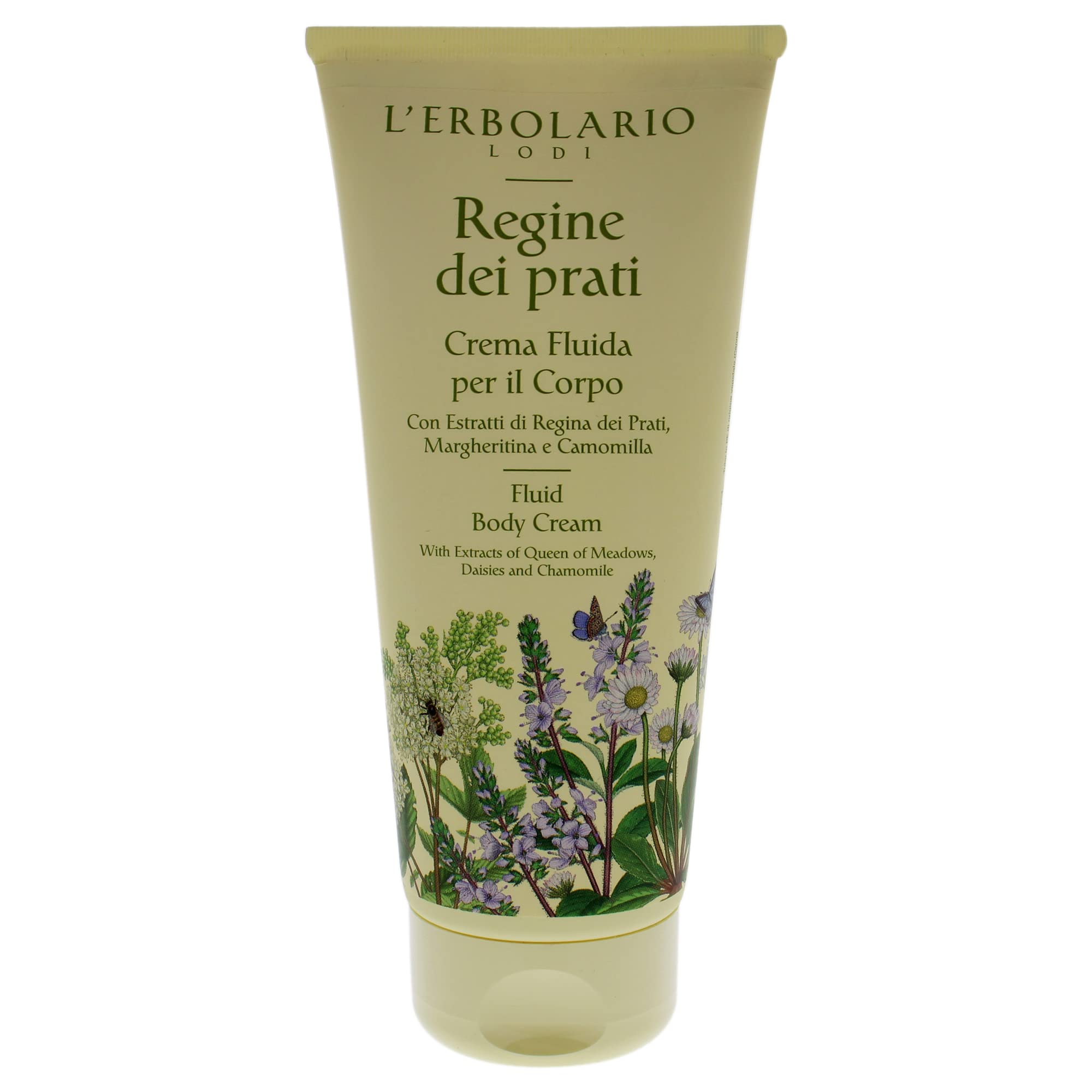 LErbolario Regine dei Prati Fluid Body Cream For Unisex 6.7 oz Body Cream