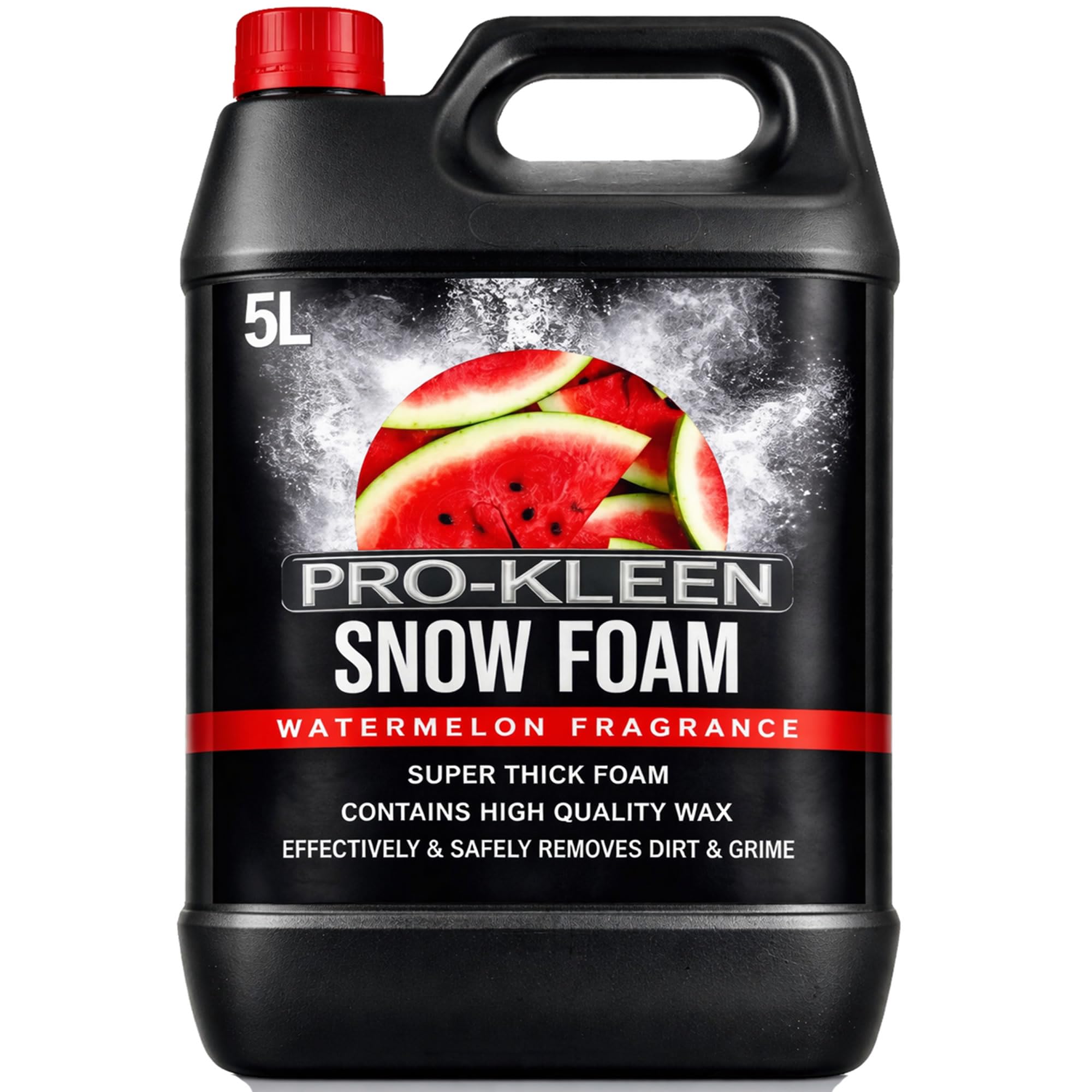 5 Litres Pro-Kleen Professional Watermelon Snow Foam with Wax