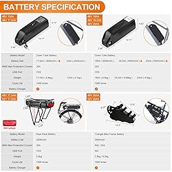 BAFANG 48V 1000W Rear Hub Motor : 26 Inch Fat Tire