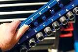 Laser 8634 1/2"D Twist Lock Socket Tray Holder 28 Sockets 10-23mm Metric PP view 2