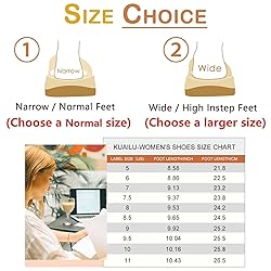 KuaiLu Womens Slides Sandals with Plantar Fasciitis