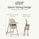 Mamas & Papas Snax Adjustable Highchair Truffle view 6
