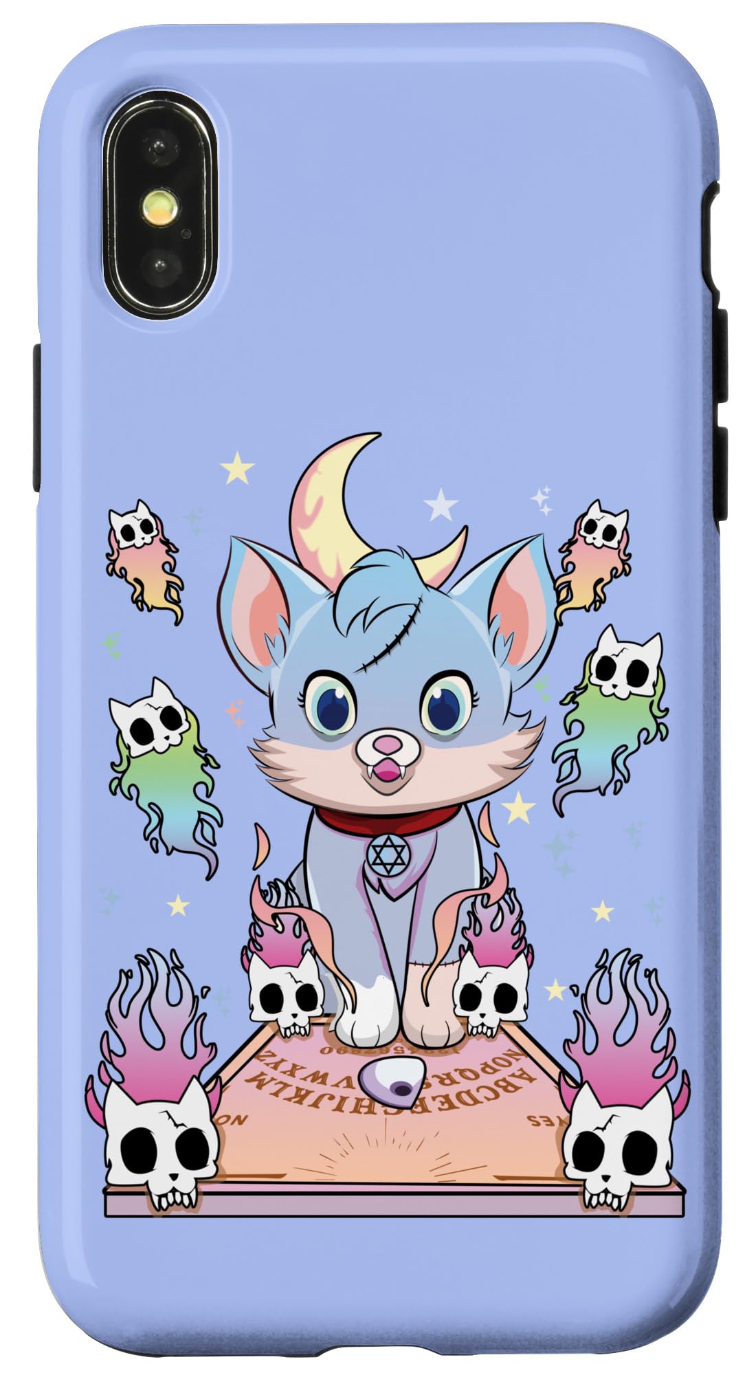iPhone X/XS Ouija Cat Kawaii Occult Satanic Pastel Gothic Case