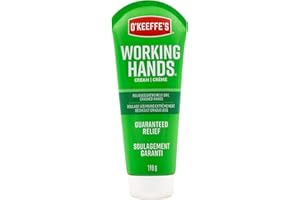 O'Keeffe's Working Hands Hand Cream, Relieves and Repairs Extremely Dry Hands, 7 oz Tube (Pack of 1)