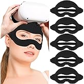 VR Sweat Mask for Meta Quest 3S VR Headsets Quest 3 Foam Band Breathable Oculus 2 Pro VR Workout Supernatual Face Dry Cool Guard Cover Sweat Absorption Face Mask (Black)