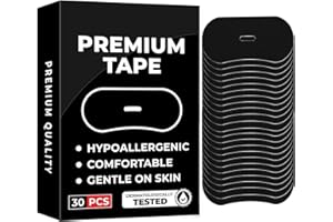 ZXNZX Transparent White Tape 30 Pcs - Hypoallergenic Tape for Sensitive Skin, Painless Removal, Breathable Comfortable to Exercise