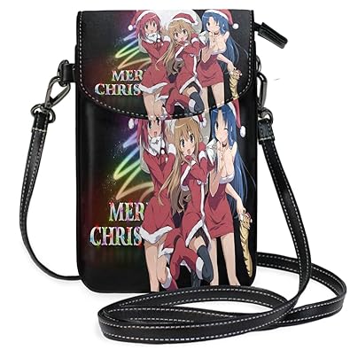 Custom Anime Christmas Girl Wallpaper Small Crossbody Bag