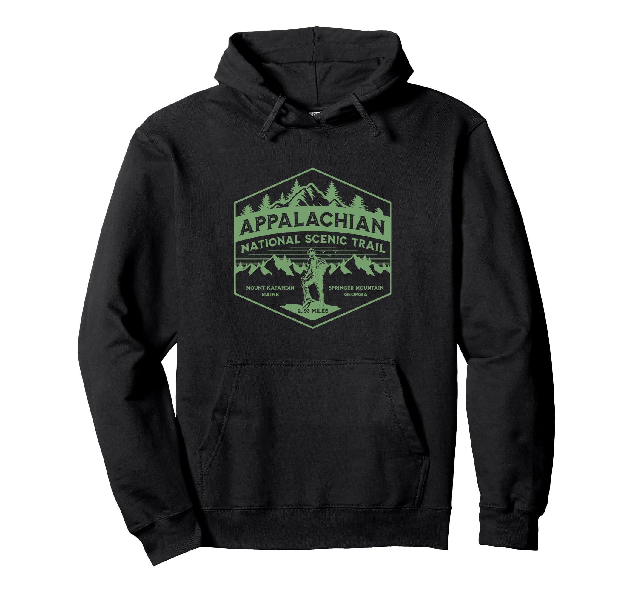Appalachian National Scenic Trail USA Hiking Biking Souvenir Pullover Hoodie