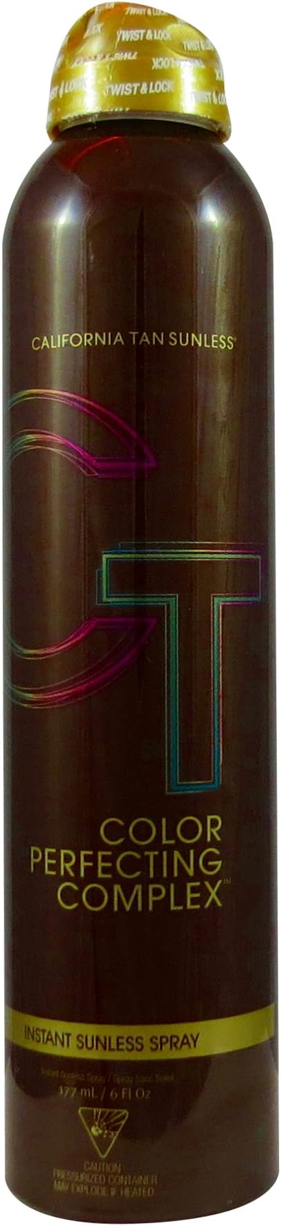 California Tan Color Perfecting Complex Instant Sunless Spray, 6 Ounce