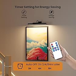 Dimmable Cordless Picture Light with Controller and