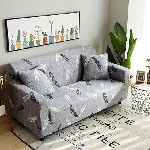 Protector de sofá con correa elástica ajustable,Funda elástica para