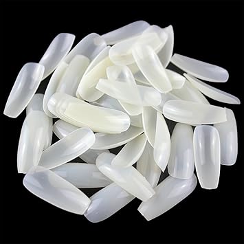 Amazon Com Jiulory 600 Pcs Coffin Nail Tips Ballerina Fake Nail Tips Long Full Cover Acrylic Nails Full Cover Acrylic False Nails Acrylic False Nails False Nail Tips For Nail Salons Or Diy